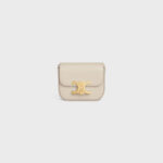 MINI CLAUDE IN SHINY CALFSKIN LIGHT STONE