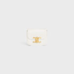 MINI CLAUDE IN SHINY CALFSKIN WHITE