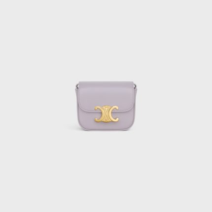 MINI CLAUDE IN SHINY CALFSKIN LIGHT LILAC