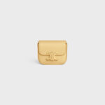 MINI CLAUDE IN SHINY CALFSKIN POLLEN