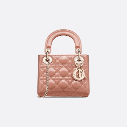 Dior Mini Dioriviera Lady Dior Bag – Patent Leather