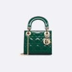 Dior Mini Dioriviera Lady Dior Bag – Patent Leather