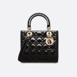 Dior Medium Lady Dior Bag HandBags- patent leather
