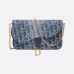 Dior Saddle Pouch with Chain
