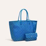 Goyard Saint Louis PM Tote Bag Sky Blue