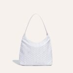 Goyard Boheme Hobo Bag White