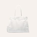 Goyard Hardy PM Tote Bag White