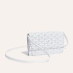Goyard Varenne Continental Wallet White