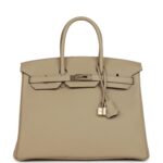 Hermes Special Order (HSS) Birkin 35 Trench Verso Togo Permabrass Hardware