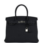 Hermes Birkin 30 Black Togo Palladium Hardware