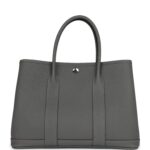 Hermes Garden Party 30 Gris Meyer Negonda Palladium Hardware