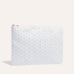 Goyard Senat MGM Pouch White