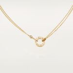 LOVE pendant, 2 diamonds