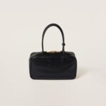 Beau leather top-handle bag