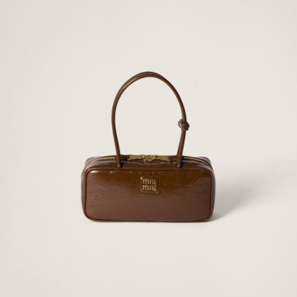 Beau naplak patent leather bag