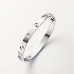 LOVE bracelet, classic model, 4 diamonds