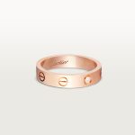 LOVE ring, small model, 1 diamond