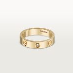 LOVE ring, small model, 1 diamond