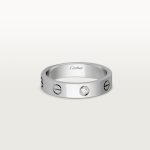 LOVE ring, small model, 1 diamond