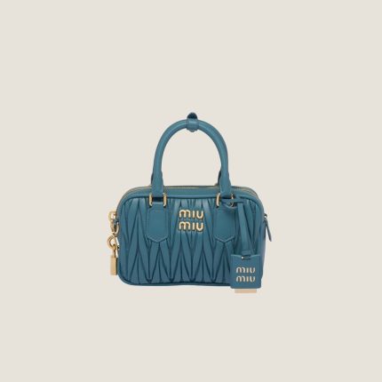 Small Arcadie matelassé nappa leather bag