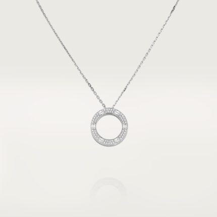 LOVE pendant, paved