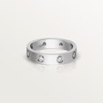 LOVE ring, small model, 8 diamonds