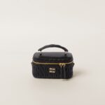 Matelassé nappa leather shoulder bag