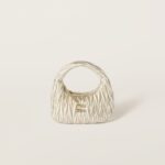Wander matelassé nappa leather hobo bag