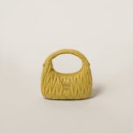 Wander matelassé nappa leather hobo bag
