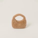Wander shearling hobo bag