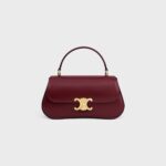 TEEN CELINE LOLA IN SHINY CALFSKIN LIGHT BURGUNDY