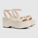 Womens Horsebit flatform sandal
