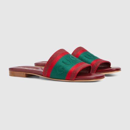 Womens slide sandal with Web