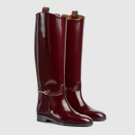 Womens slim Horsebit boot