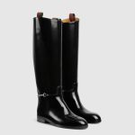 Womens slim Horsebit boot