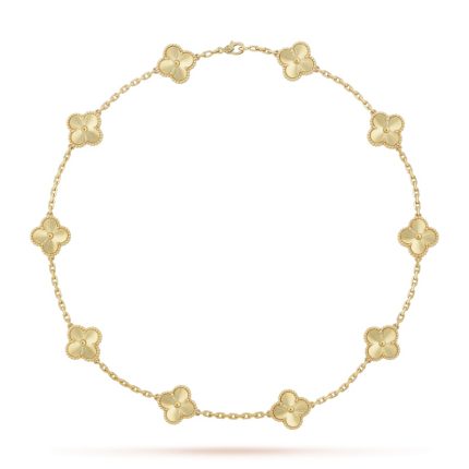Vintage Alhambra necklace, 10 motifs