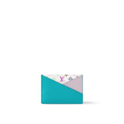 LV x TM Criss-Cross Card Holder M14090