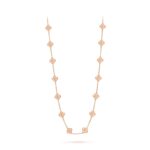 Vintage Alhambra long necklace, 20 motifs