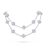 Vintage Alhambra long necklace, 20 motifs