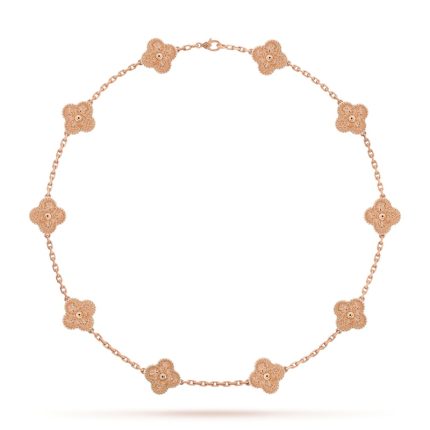 Vintage Alhambra necklace, 10 motifs