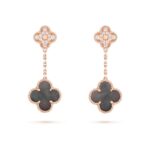 Magic Alhambra earrings, 2 motifs