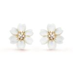 Rose de No?l earrings, small model