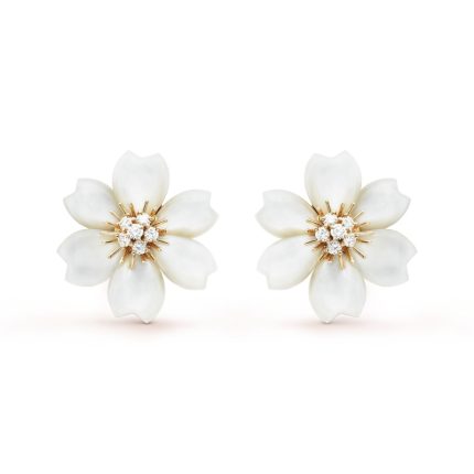 Rose de No?l earrings, small model