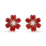 Rose de No?l earrings, small model