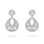 Snowflake earrings, small model