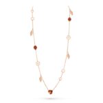 Lucky Spring long necklace, 15 motifs