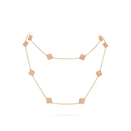 Sweet Alhambra long necklace, 16 motifs