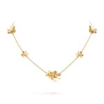 Frivole necklace, 9 flowers