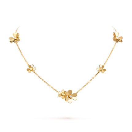 Frivole necklace, 9 flowers