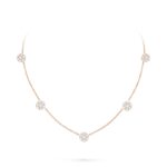 Fleurette necklace, 5 flowers